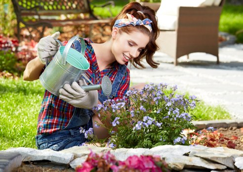 Transforming outdoor spaces with lawn mowing in Canary Wharf